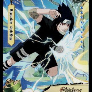 Kayou Naruto Earth Scroll 1 SSR Sasuke Uchiha NREA01-SSR-009L3 English NM