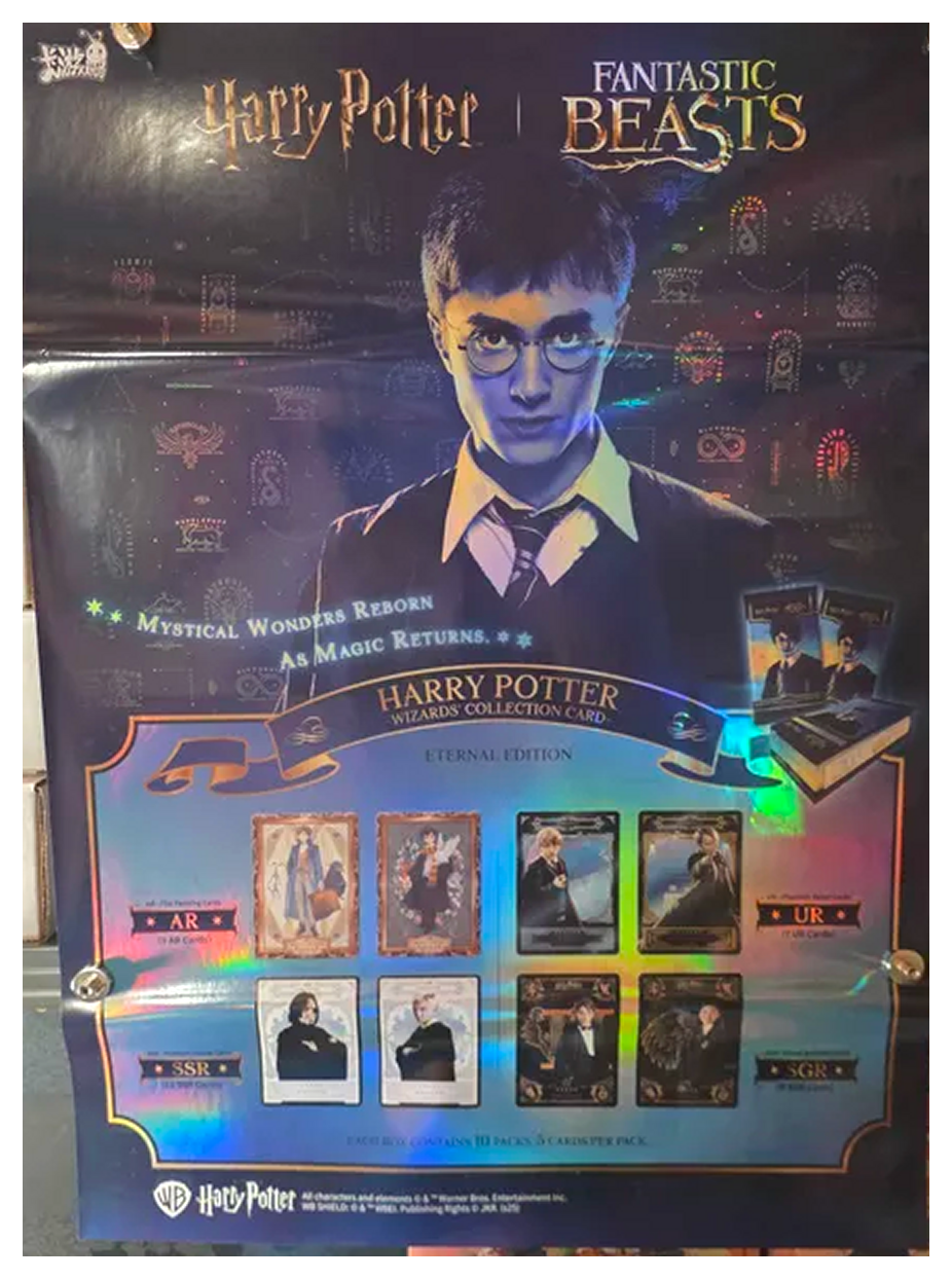 Kayou Harry Potter Eternal Edition Holographic Promo Poster