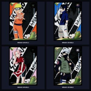 Kayou Naruto Heaven Scroll 1 Complete UR Set 15 Cards NRSA01 English NM