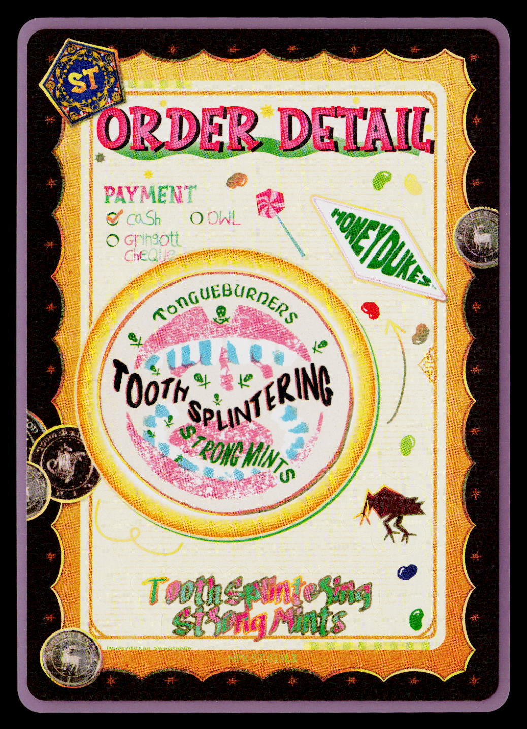 Kayou Harry Potter Eternal 2 English Tooth-Splintering Strong Mi HPX-ST-019L3 ST