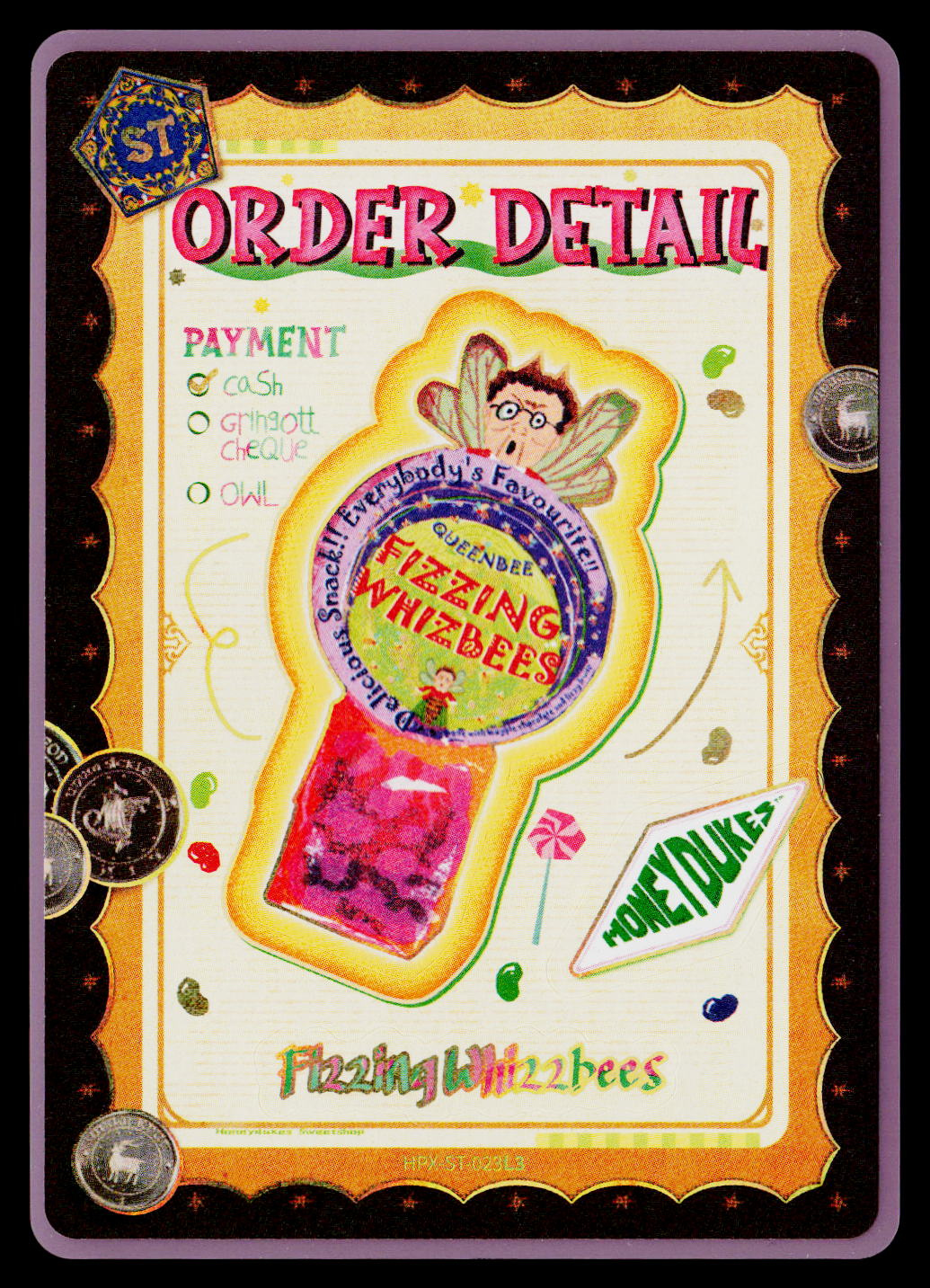 Kayou Harry Potter Eternal 2 English Fizzing Whizzbees HPX-ST-023L3 ST